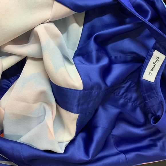 Pilgrim Color block Multicolor Dress Party Cocktail Sz Medium - Picture 9 of 10